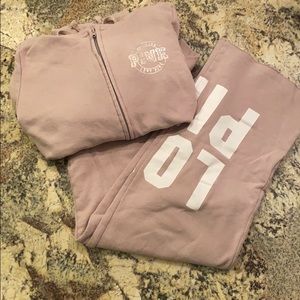 Victoria’s Secret pink sweat set